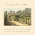 thumbnail image 2 of Repton, Humphry 12x12 Gold Ornate Wood Framed with Double Matting Museum Art Print Titled - The Monks Garden, 1813, 2 of 4