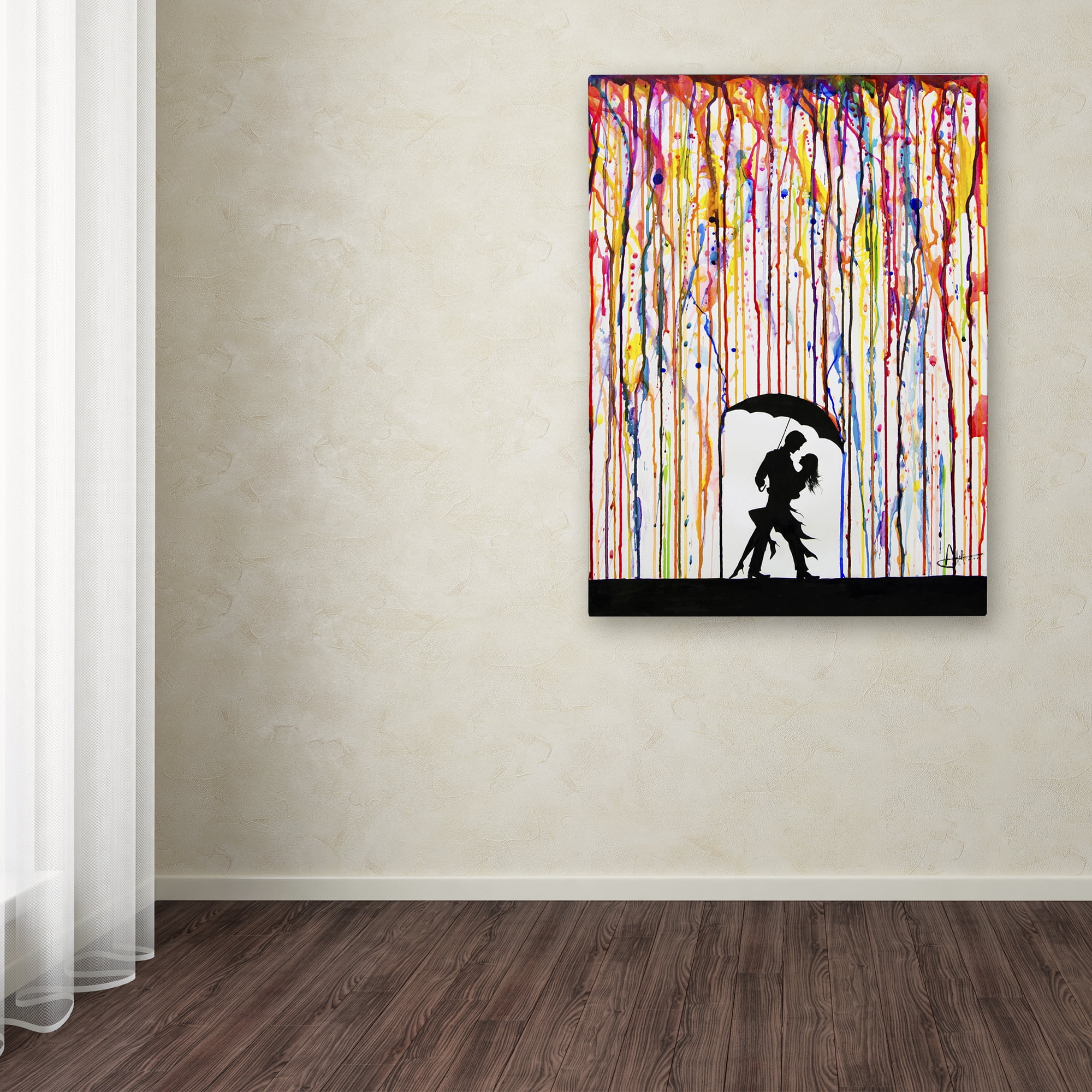 Marc Allante 'Tempest' Canvas Art