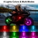 thumbnail image 3 of Luces estroboscópicas LED inalámbricas LYCARESUN, 8 colores, recargables por USB, 3 of 7