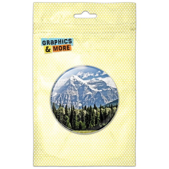 Beautiful Mountain Pinback Button Pin Badge