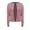 Pink, variant on Casual Jackets for Women Womens 2025 Fall Clothes Long Sleeve Open Front Cropped Jacket(Gold,M)