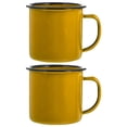 thumbnail image 1 of Miangastore 2Pcs Household Milk Mugs Vintage Coffee Mugs Multi-function Coffee Cups Milk Supply, 1 of 8