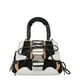 thumbnail image 1 of Bandolera Steve Madden Diego con asa superior, color negro/marrón, 1 of 2