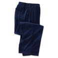thumbnail image 2 of KingSize Men's Big & Tall Velour Open-Bottom Sweatpants, 2 of 2
