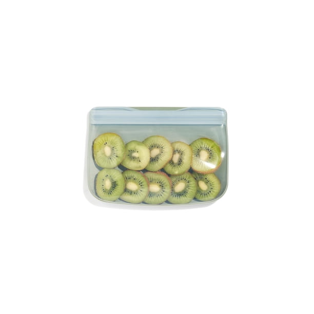 Bolsa de almacenamiento reutilizable de silicona W&P Porter Sandwich 300 ml Sage