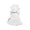 White, variant on JOLLGII Personalized Embroidered Name Pet Bathrobe, Thick Absorbent Drying Towel Robe for Dogs & Cats, All Season Wrap(S,Pink)