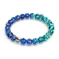 thumbnail image 1 of Sapphire | .925 Sterling Silver | Firefly Glass Bracelet, 1 of 9