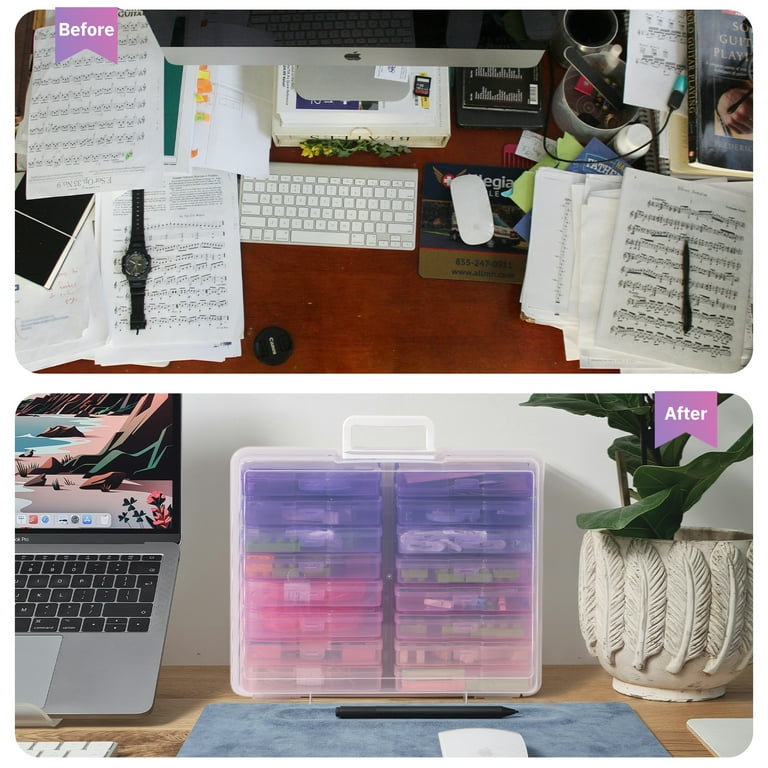 Novelinks Photo Storage Box with 16 Inner 4