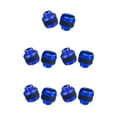 thumbnail image 3 of maskred 2 Pieces Aluminum Alloy Motorbike Protector Replacement Front Fork Cups Crash Modification Professional Competition Blue 5Set, 3 of 6