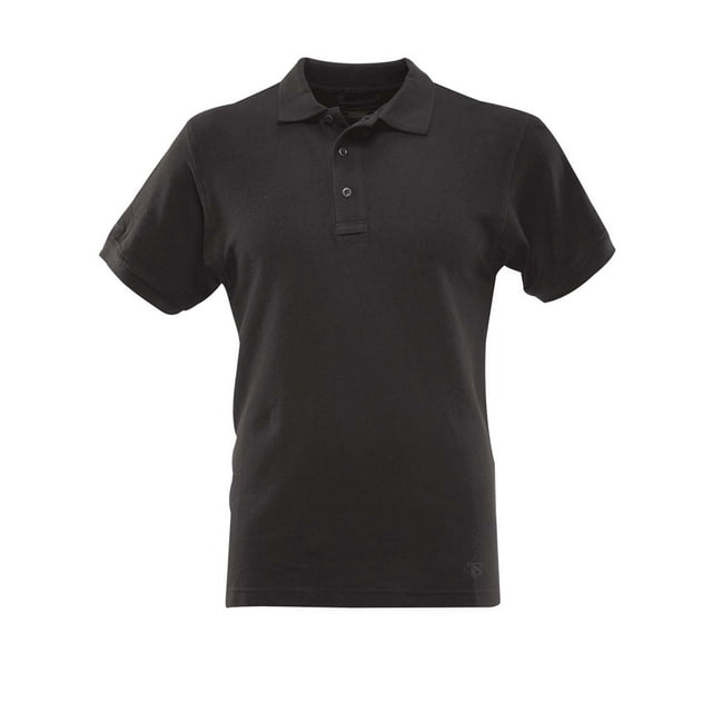 Polo Tru-Spec 24-7 Clásico de Algodón Manga Corta Negro Talla L