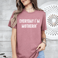 thumbnail image 5 of Everyday Im Motherin Shirt Funny Mom Life Tee Women Cute Mothers Day Gift Top, 5 of 6
