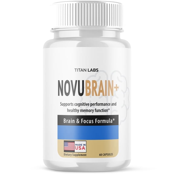 NovuBrain Advanced Brain Support Formula Supplement Novu Brain 60 Capsules