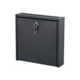 thumbnail image 2 of SAFCO Products 4258BL 12 x 12 x 3 in. Wall-Mountable Interoffice Mailbox, Black, 2 of 9