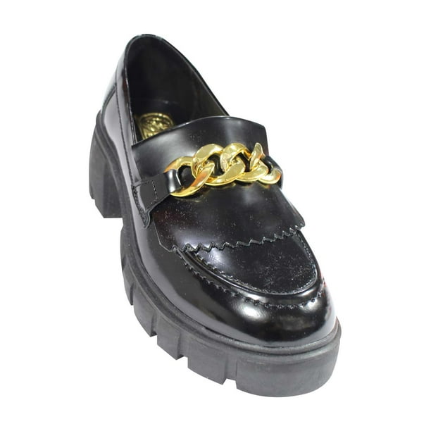 MOCASIN CASUAL LEON MUJER NEGRO SINTETICO 1904 LEON 1904mmp