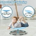thumbnail image 5 of Ealing Kids Swivel Chair for Autistic,Blue Sensory Spinning Chair for Toddler Balance & Coordination, 5 of 8