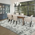 thumbnail image 3 of Cydiria Vintage Boho Traditional Oriental Faux Wool Area Rug, 5' x 7', Light Gray, 3 of 7