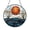 Acrylic 3.5 Inch, variant on Mythical Seashell Beach Mosaic Stained Glass Style Suncatcher – Decorative Window Hanging Gift