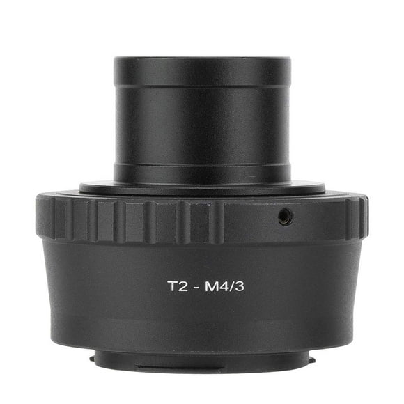 Anillo adaptador de telescopio T2-M4/3 Anillo adaptador de montaje de telescopio de metal de 1,25 pulgadas para cámara Olympus M4/3.