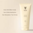 thumbnail image 6 of Beef Tallow Moisturizer 7oz Unscented – Grass-Fed Face & Body Cream with Manuka Honey, Colloidal Oat & Hyaluronic Acid, 6 of 9