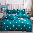 thumbnail image 1 of Set Seprai Noda Set Seprai Linen Klasik Set Seprai Samping AB Set Sarung Bantal Set Tempat Tidur, 1 of 5