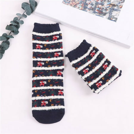 

Christmas Breathable Warm Comfortable Lightweight Casual Cotton Socks for Women