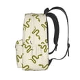 thumbnail image 3 of Goofa Green Snake Pattern Backpack for Students – Large Capacity, Lightweight with Adjustable Shoulder Straps, Perfect for School, Travel, 3 of 8