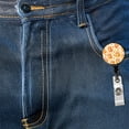 thumbnail image 6 of Sweet Orange Cats Yellow Stars Retractable Reel ID Badge Key Card Name Tag Holder with Clip, 6 of 7