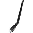 thumbnail image 1 of WiFi Adapter for PC, 1200Mbps USB 3.0 Wireless Network Wifi Dongle with 5dBi Antenna for Desktop / Laptop Computer, Dual Band 2.42G / 5.8G 802.11ac, Compatible with Windows 10/8 / 8.1 / 7 / Vista / XP, 1 of 8