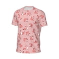 thumbnail image 6 of Wukai Fox Print Men's Short-Sleeved Mesh T-Shirt,Quick-Dry Short Sleeve Workout T-Shirt-4X-Large, 6 of 8