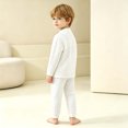 thumbnail image 7 of Asxite Toddler Fall Outfits Print Crewneck Top And Jogger Pants Casual Loose Breathable 2 Piece Set 1T, 7 of 7