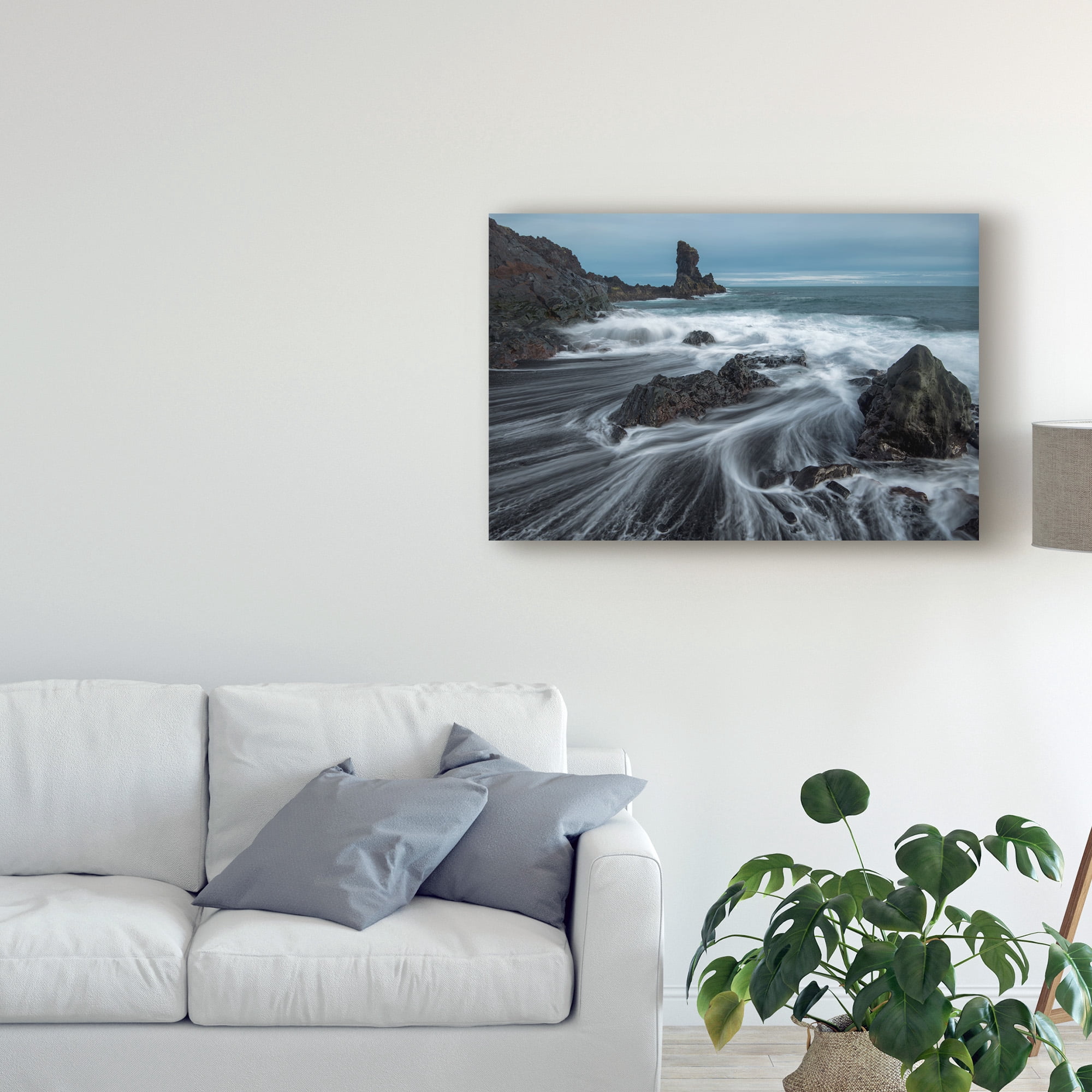 Trademark Fine Art 'Water Ribbons' Canvas Art by Danny Head