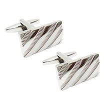 Rectangle Men Cufflinks/ Statement Fashion Gift Jewelry Stylish Formal Simple 1 Pair Cuff Links for Shirts Tuxedo Business Birthday Groomsmen/