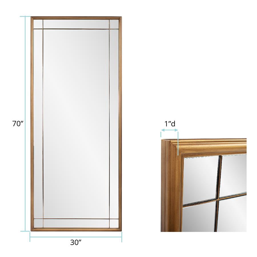 Tyler Dillon French Panel Framed Decorative Wall Mirror
