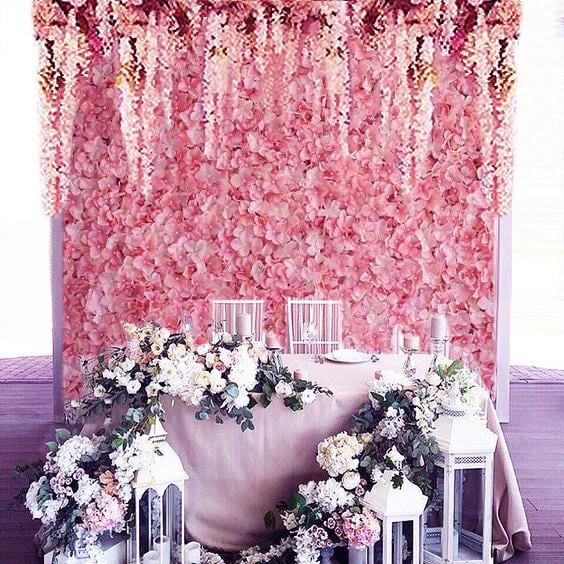 Efavormart 4 Pcs Artificial Flower Panels Silk Hydrangea Mat Wall Wedding Event Decor For Diy Centerpieces Arrangements Party Home Decorations Com - Silk Flower Wall Tiles Efavormart 4 Pcs Artificial Flower Panels Silk Hydrangea Mat Wall Wedding Event Decor For Diy Centerpieces Arrangements Party Home Decorations Com - Silk Flower Wall Tiles