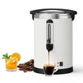 thumbnail image 2 of 100 Cups Coffee Urn, 14L Stainless Steel Large Double Wall Coffee Beverage Dispenser with Keep Warm Mode, Quick Percolator Coffee Pot for Party Buffets, Catering, Wedding, Gathering, 2 of 10
