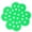 B004- D, variant on Pollinator Watering Station for Yard, Durable Silicone Bath Tub Strainer, Kitchen Sink Drain Protector, Bright Neon Green Flower Decor, Lightweight Perforated Construction That