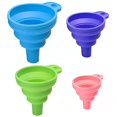 thumbnail image 1 of Collapsible Kitchen Silicone Funnel, 4 Sizes Small and Large Funnel for Food Liquid Transfer(S/M/L/XL), 1 of 5