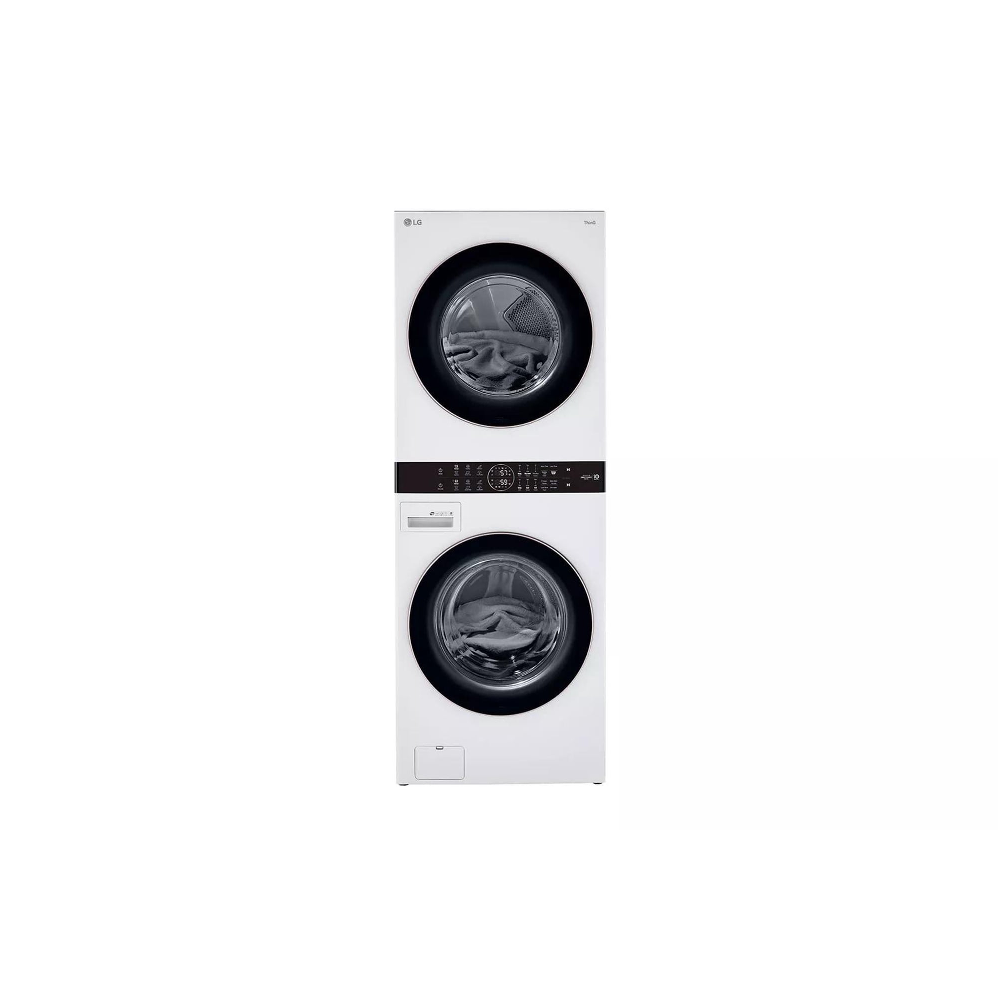 LG WKG101HWA 27 Inch Gas Front Load Laundry Center with Wi-Fi Enabled