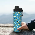 thumbnail image 7 of Yiaed Flying Bees Print Sports Insulated Kettle Bottle Reusable Stainless Steel Insulated Cup, Outdoor Portable Casual Stainless Steel Insulation Cup, 7 of 7
