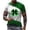 Green#5, variant on BiZtdJrK St Pattys Mens Shirts Color Block Shamrock Tshirts Ireland Pride Funny Cute Holiday Graphic Tees Short Sleeve Crewneck Tops Limited Time Sales Green XXXXXL