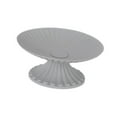thumbnail image 3 of Candelabro decorativo para decoración del hogar, bandeja para velas para sala de estar, eventos especiales Gris, 3 of 9