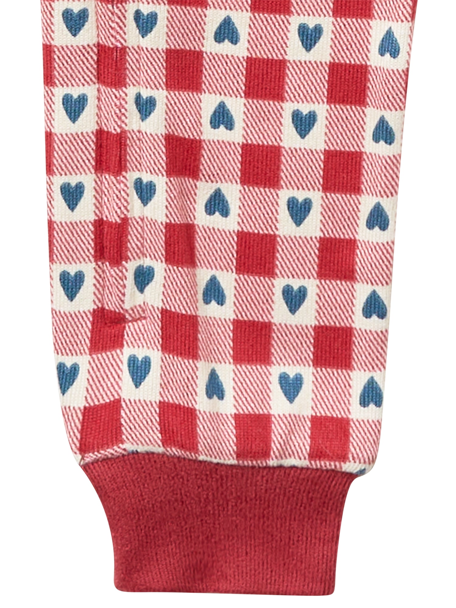 Modern Moments by Gerber Baby & Toddler Neutral Valentine´s Day Super Soft One-Piece Pajama, Sizes 0/3M-5T