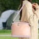 thumbnail image 1 of Bolsa de almuerzo para mujer, bolsa de almuerzo térmica, lonchera grande, plegable con correa de hombro ajustable para mujeres, hombres, adultos, niños, picnic, navegación, playa, pesca, trabajo, poli, 1 of 6