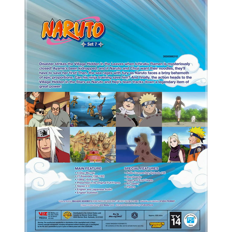 Naruto Shippuden: Set 1 Blu-ray (Episodes 1-27)