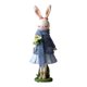 thumbnail image 3 of Estatua moderna de conejo de Pascua, escultura de resina, adorno decorativo artesanal, figurita de para escritorio, decoración del Festival , Violeta Fernando Escultura de estatuilla de conejo, 3 of 8
