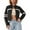 Black, variant on Wovix Women's Faux Leather Jackets Zip Up Stand Collar Cropped Motocross PU Coats Long Sleeve Solid Basic Trendy Streetwear Outerwear with Pocket Spring Fashion Clothes