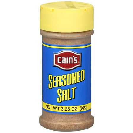 Cain's: Seasoned Salt, 3.25 Oz