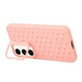 thumbnail image 2 of SaniMore for Samsung Galaxy S23 FE Case, [Dissipate Heat] Camera Protection Foldable Bracket Stand Shell with Wireless Charging Shockproof Bumper Drop Resistant, Pink, 2 of 7
