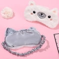 thumbnail image 3 of TELOLY Eye Masks,7.87*3.94"Sleep Eye Mask,Plush Eye Covers for Sleeping, 3 of 4