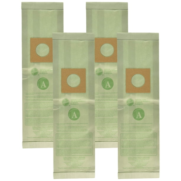 Bolsas para Aspiradora Hoover 4010001A Tipo A Altura 17,1 cm Paquete de 3